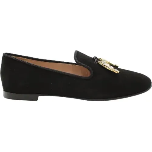 Suede espadrilles , female, Sizes: 2 UK - giuseppe zanotti - Modalova