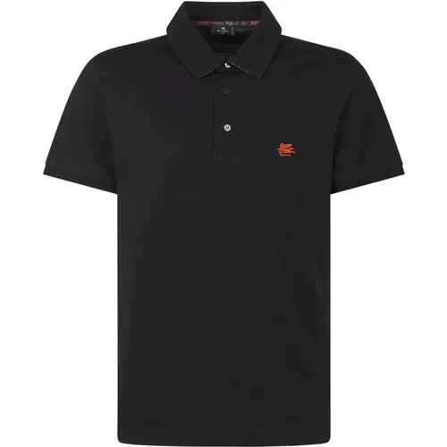 Schwarze T-Shirts und Polos Etro - ETRO - Modalova