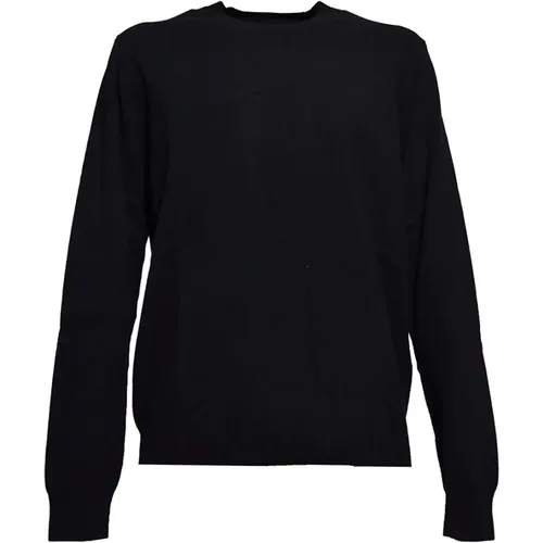 Schwarzer Wollpullover , Herren, Größe: L - Comme des Garçons - Modalova