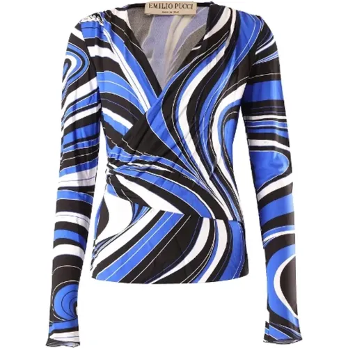 Pre-owned Fabric tops , female, Sizes: 2XL - Emilio Pucci Pre-owned - Modalova