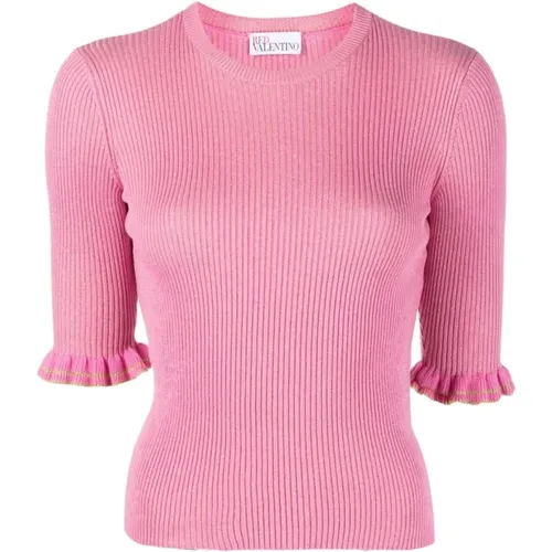 R.e.d. Valentino Sweaters , female, Sizes: S - RED Valentino - Modalova