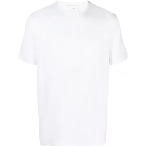 Wool Jersey T-Shirt , male, Sizes: L, 2XL - Lardini - Modalova