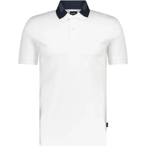 Klassisches Polo Shirt , Herren, Größe: S - Hugo Boss - Modalova