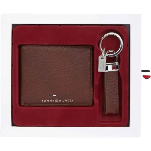 Schlüsselanhänger und Geldbörsen-Set Premium Mini - Tommy Hilfiger - Modalova