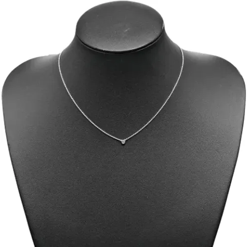 Pre-owned Silver necklaces , female, Sizes: ONE SIZE - Tiffany & Co. Pre-owned - Modalova