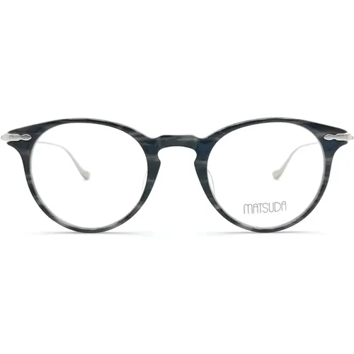 Schwarze Streifen Brille Matsuda - Matsuda - Modalova