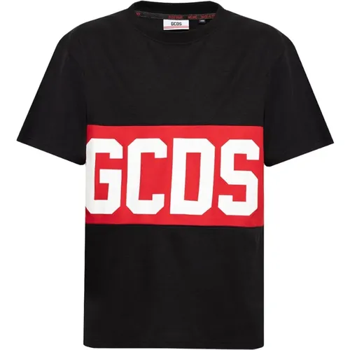 Logo T-shirt , male, Sizes: L, S, XL, M - Gcds - Modalova