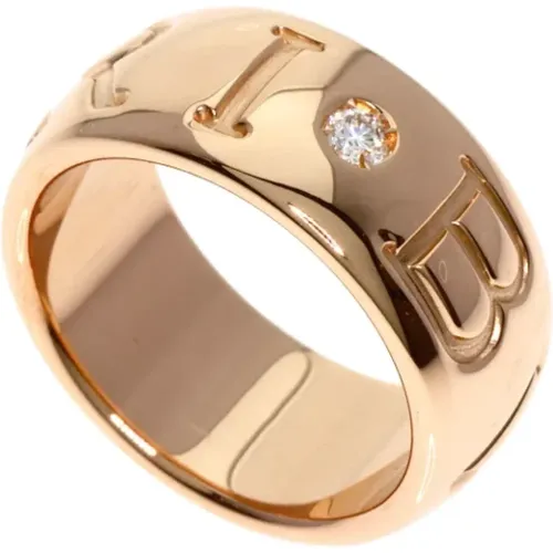 Pre-owned Rose Gold rings , female, Sizes: ONE SIZE - Bvlgari Vintage - Modalova