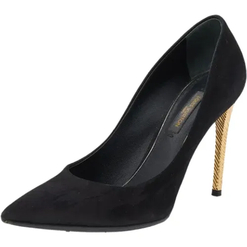Pre-owned Suede heels , female, Sizes: 2 UK - Louis Vuitton Vintage - Modalova