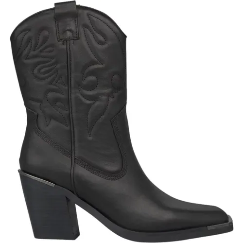 Square Toe Cowboy Boot , Damen, Größe: 39 EU - Alma en Pena - Modalova