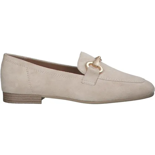 Graue Slip-On Schuhe , Damen, Größe: 40 EU - tamaris - Modalova