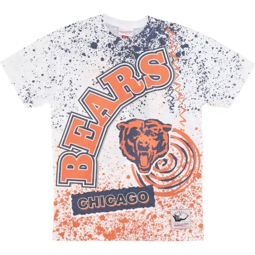 Chicago Bears NFL Team Tee , Herren, Größe: M - Mitchell & Ness - Modalova