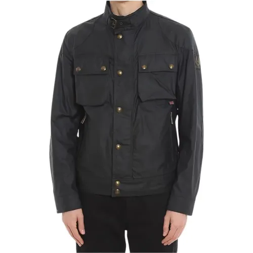 Waxed Jacket - , male, Sizes: M, 2XL, L, XL - Belstaff - Modalova