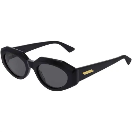 Stilvolle Schwarze Sonnenbrille - Bottega Veneta - Modalova