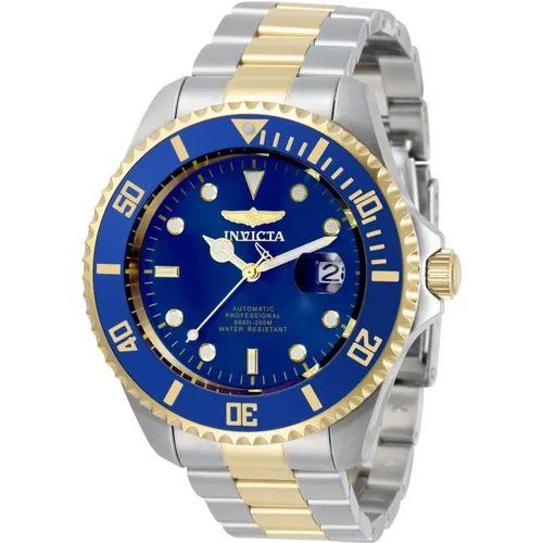 Automatic Diver Watch Blue Dial , male, Sizes: ONE SIZE - Invicta Watches - Modalova