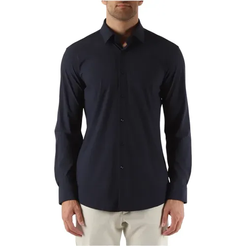 Slim Fit Stretch Shirt Classic Collar , male, Sizes: M, XL, L, 4XL, 2XL, S, 3XL - Boss - Modalova