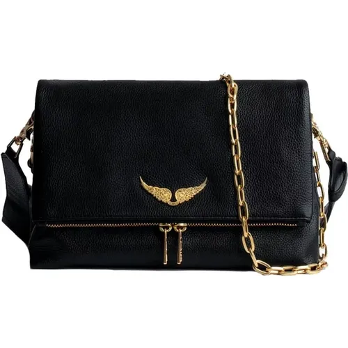 Rocky Bag, /Gold , female, Sizes: ONE SIZE - Zadig & Voltaire - Modalova