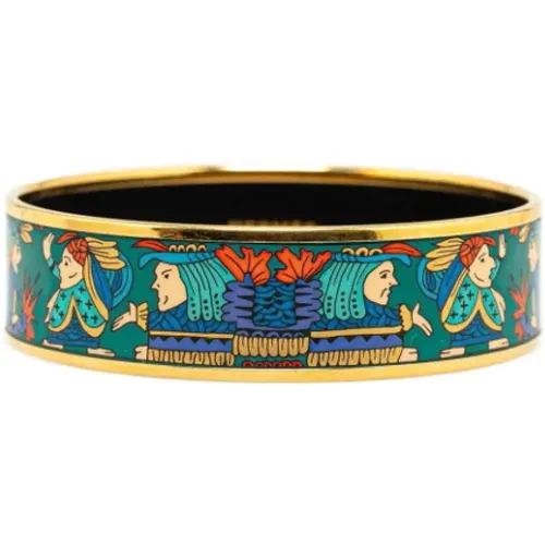 Pre-owned Fabric bracelets , female, Sizes: ONE SIZE - Hermès Vintage - Modalova