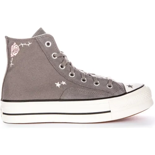 Scribble Lift Ankle Boots Grey Women , female, Sizes: 6 UK, 4 UK, 6 1/2 UK - Converse - Modalova