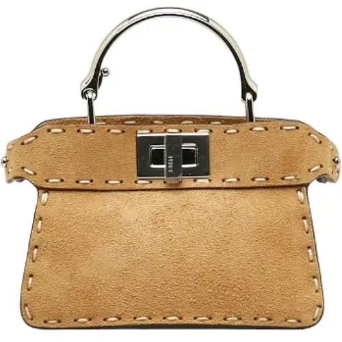 Pre-owned Leather handbags , female, Sizes: ONE SIZE - Fendi Vintage - Modalova