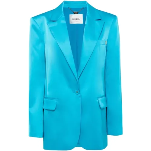 Stilvolle Jacke für Frauen , Damen, Größe: M - Blugirl - Modalova