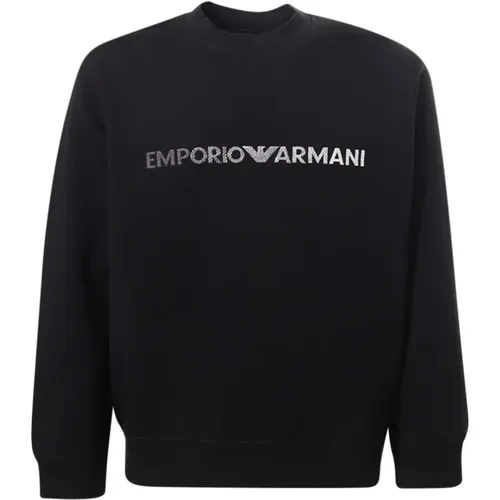 Sweaters , male, Sizes: XL, 3XL, M, 2XL, S, L - Emporio Armani - Modalova
