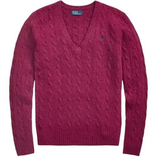 Stylischer Strickpullover , Damen, Größe: L - Polo Ralph Lauren - Modalova