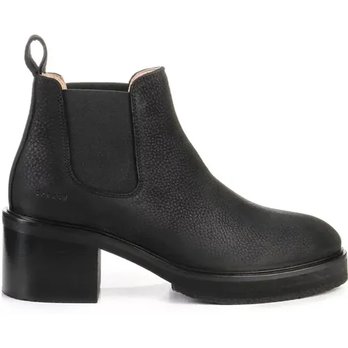 Nubuck Leather Ankle Boots , female, Sizes: 5 UK, 3 UK, 4 UK - Copenhagen Studios - Modalova