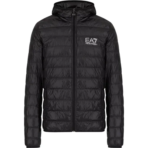 Coats with Hood , male, Sizes: 2XL - Emporio Armani EA7 - Modalova