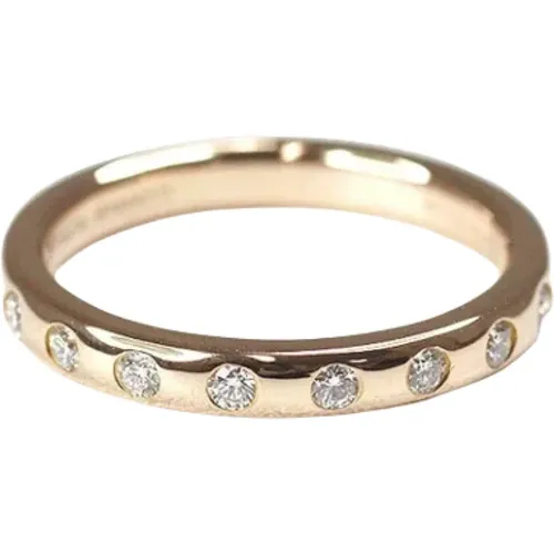 Pre-owned Rose Gold rings , female, Sizes: ONE SIZE - Tiffany & Co. Pre-owned - Modalova