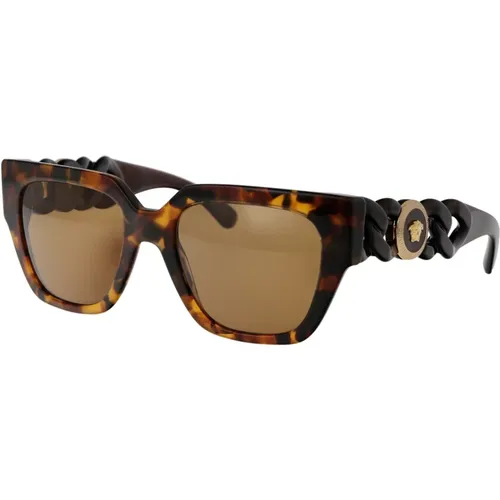 Stylish Sunglasses 0Ve4409 , female, Sizes: 53 MM - Versace - Modalova