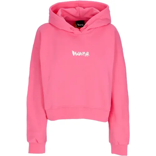 Kurzes Hoodie mit großem Logo - Disclaimer - Modalova