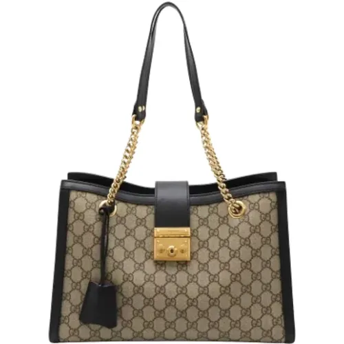 Pre-owned Canvas gucci-bags , female, Sizes: ONE SIZE - Gucci Vintage - Modalova