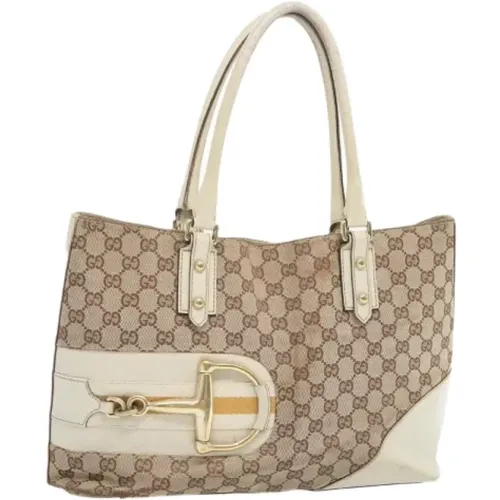 Pre-owned Canvas gucci-bags , female, Sizes: ONE SIZE - Gucci Vintage - Modalova