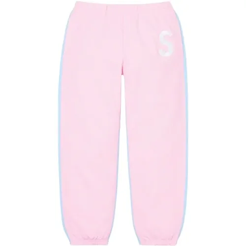 Limitierte Auflage Rosa S Logo Sweatpant , Damen, Größe: S - Supreme - Modalova