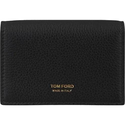 Leather Shoulder Bag , male, Sizes: ONE SIZE - Tom Ford - Modalova