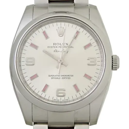 Pre-owned Rostfreier Stahl watches - Rolex Vintage - Modalova