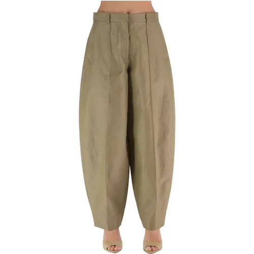 Wide Trousers , female, Sizes: XS, S - Stella Mccartney - Modalova