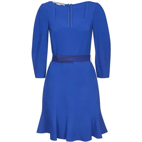 Blaues Langarmkleid für Frauen - Stella Mccartney - Modalova