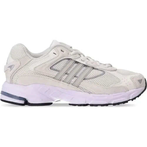 White Silver Sneakers , unisex, Sizes: 9 UK, 8 1/2 UK - Adidas - Modalova