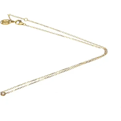 Pre-owned Rose Gold necklaces , female, Sizes: ONE SIZE - Cartier Vintage - Modalova