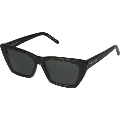 Stilvolle Sonnenbrille SL 276 Mica , Damen, Größe: 53 MM - Saint Laurent - Modalova
