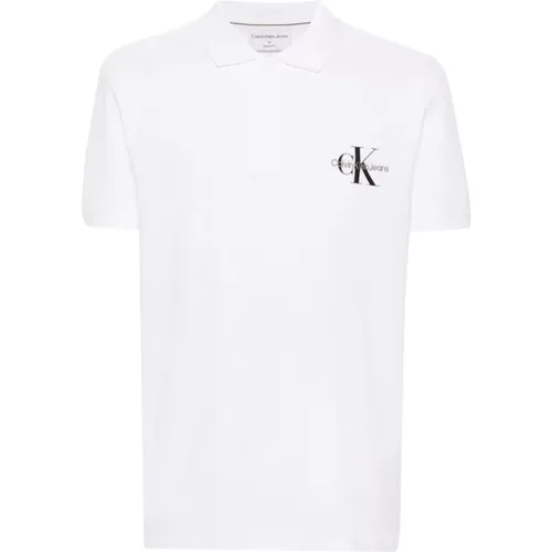 T-shirts and Polos , male, Sizes: S, M, L, XL - Calvin Klein Jeans - Modalova
