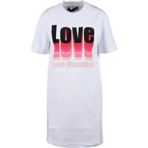 Women Dress , female, Sizes: M, 2XS, S, XS, L - Love Moschino - Modalova