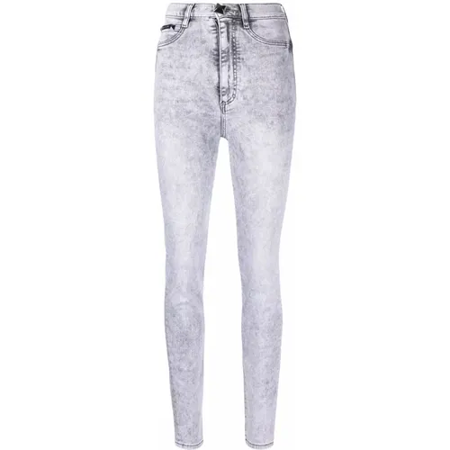 High Waist Jegging , female, Sizes: W30 - Philipp Plein - Modalova