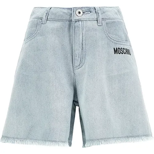 Blaue Kid Teen Shorts Moschino - Moschino - Modalova