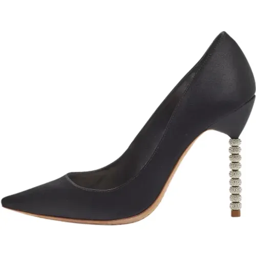 Pre-owned Satin heels , female, Sizes: 6 1/2 UK - Sophia Webster Pre-owned - Modalova