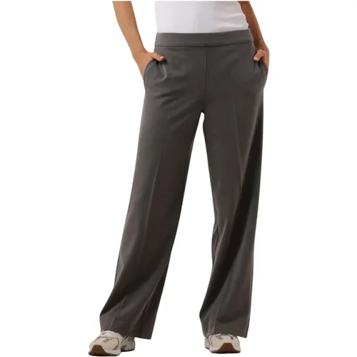 Weite Graue Hose , Damen, Größe: XS - Selected Femme - Modalova