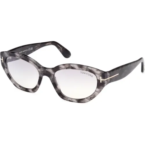 Modische Sonnenbrille für Frauen - Tom Ford - Modalova