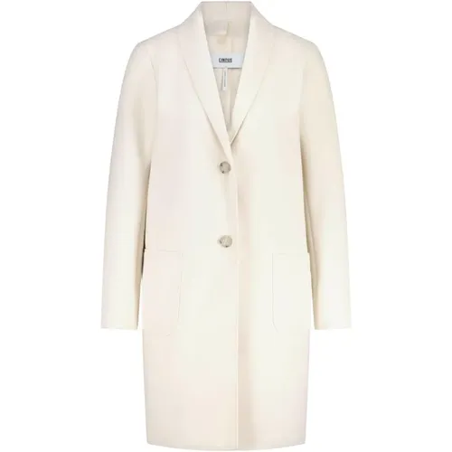 Single-Breasted Coats , female, Sizes: L, 2XL, M - CINQUE - Modalova